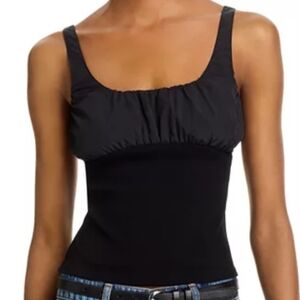 Steve Madden Luana Ruched Detail Tank Top